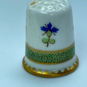 Thimble Vintage Porcelain Thimble. France